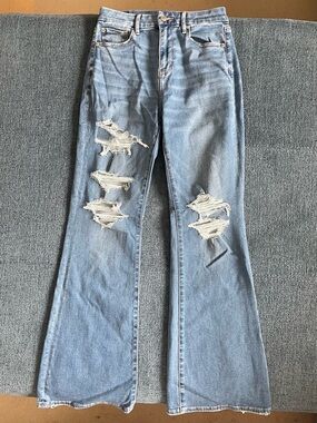 American Eagle Curvy Super High-Rise Flare Jeans